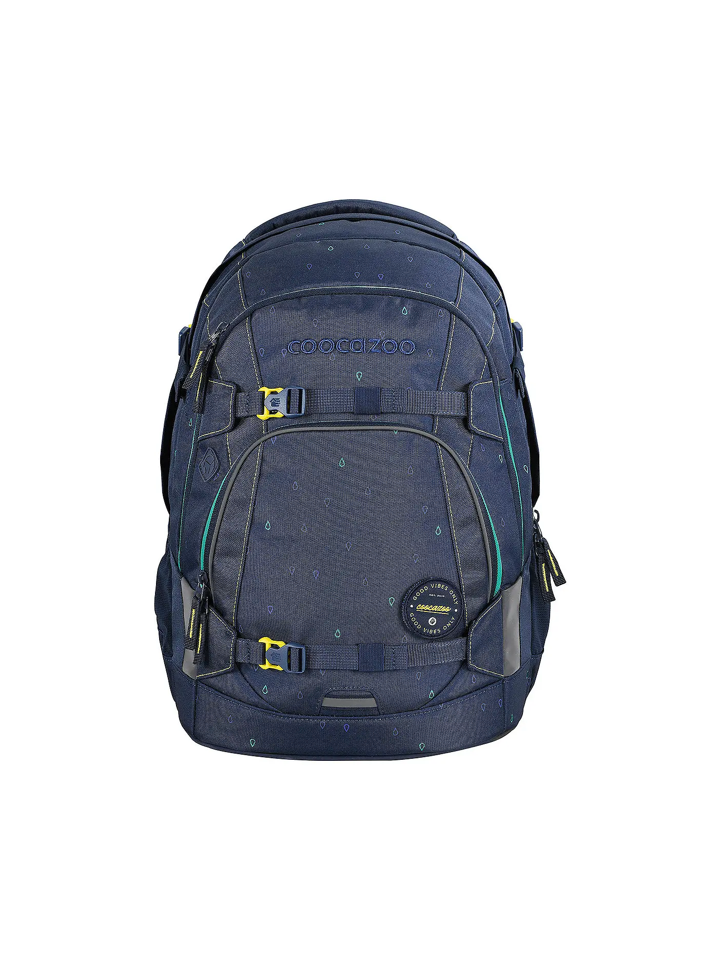 COOCAZOO | Schulrucksack MATE REFLECTIVE SPLAS | dunkelblau